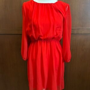 Mini Red Women's Dress
